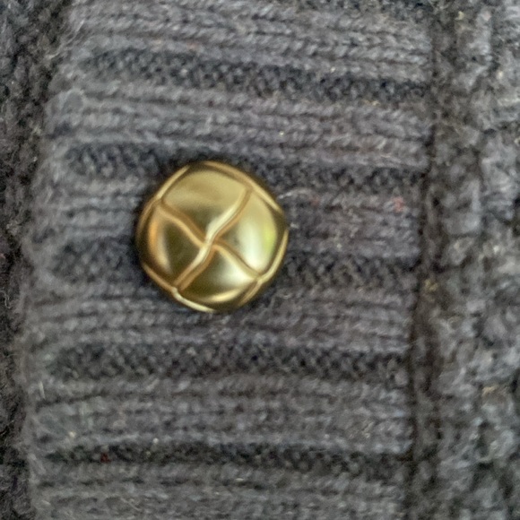 Janie and Jack the Cable Sweater in Navy Blue size 2T - Picture 3 of 5